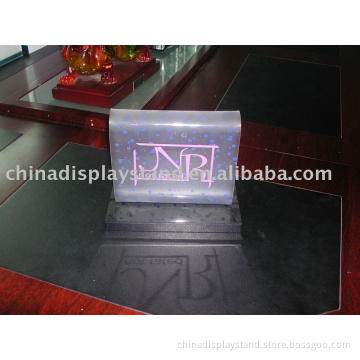 acrylic sign/ poster